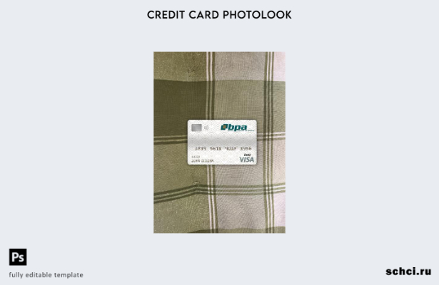цифровая загрузка Cuba Banco Popular de Ahorro (bpa) Bank Visa дебетовая карта ф